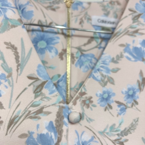 Calvin Klein In Light Pink Floral Dress - Picture 5 of 6